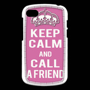 Coque Blackberry Q10 Keep Calm Call Rose