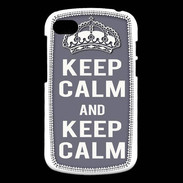 Coque Blackberry Q10 Keep Calm Gris