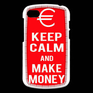 Coque Blackberry Q10 Keep Calm Make money Rouge