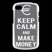 Coque Blackberry Q10 Keep Calm Make money Gris