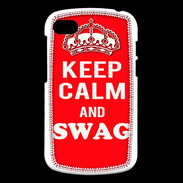 Coque Blackberry Q10 Keep Calm Swag Rouge