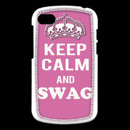Coque Blackberry Q10 Keep Calm Swag Rose