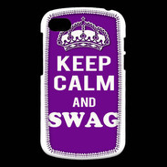 Coque Blackberry Q10 Keep Calm Swag Violet