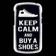 Coque Blackberry Q10 Keep Calm Buy Shoes Noir