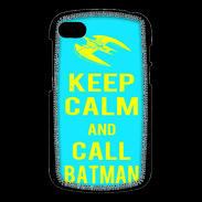 Coque Blackberry Q10 Keep Calm Batman Cyan