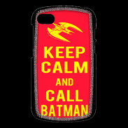 Coque Blackberry Q10 Keep Calm Call Batman Rouge
