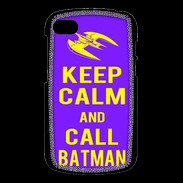 Coque Blackberry Q10 Keep Calm Call Batman Violet