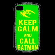 Coque Blackberry Q10 Keep Calm Call Batman Vert