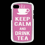 Coque Blackberry Q10 Keep Calm Drink Tea Rose