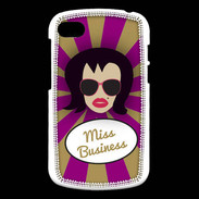 Coque Blackberry Q10 Miss business Brune