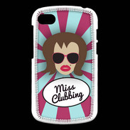 Coque Blackberry Q10 Miss Clubbing Chatain