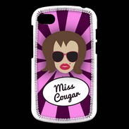 Coque Blackberry Q10 Miss Cougar Chatain