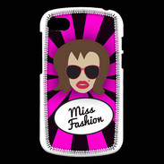 Coque Blackberry Q10 Miss Fashion Chatain