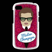 Coque Blackberry Q10 Mister Champagne Chatain