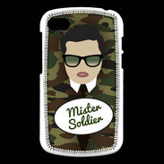 Coque Blackberry Q10 Mister Soldier Brun