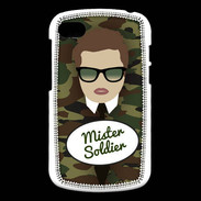 Coque Blackberry Q10 Mister Soldier Chatain