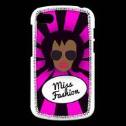 Coque Blackberry Q10 Miss Fashion Black