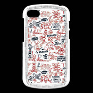 Coque Blackberry Q10 Adishatz All Over Rugby YM