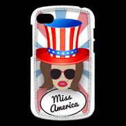 Coque Blackberry Q10 Miss USA Chatain