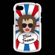 Coque Blackberry Q10 Miss France Chatain