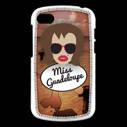 Coque Blackberry Q10 Miss Guadeloupe Chatain