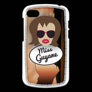 Coque Blackberry Q10 Miss Guyane Chatain