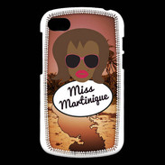 Coque Blackberry Q10 Miss Martinique Black
