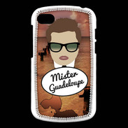 Coque Blackberry Q10 Mister Guadeloupe Chatain