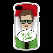 Coque Blackberry Q10 Mister Italie Chatain