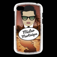 Coque Blackberry Q10 Mister Martinique Brun