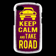 Coque Blackberry Q10 Keep Calm and Take o road 2 Rose