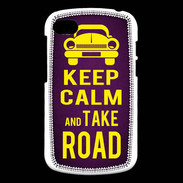 Coque Blackberry Q10 Keep Calm and Take o road 2 Violet