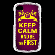 Coque Blackberry Q10 Keep Calm and Be the First Rose