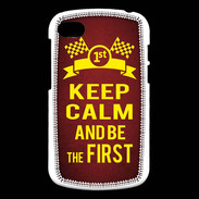 Coque Blackberry Q10 Keep Calm and Be the First Rouge