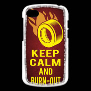 Coque Blackberry Q10 Keep Calm and Burn Out Rouge