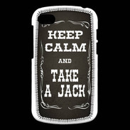 Coque Blackberry Q10 Keep Calm and Take Jack Gris