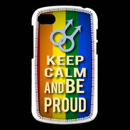 Coque Blackberry Q10 Keep Calm and Be Proud mens Gay