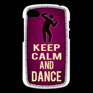 Coque Blackberry Q10 Keep Calm and Dance Rose