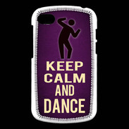 Coque Blackberry Q10 Keep Calm and Dance Violet