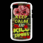 Coque Blackberry Q10 Keep Calm and Kill Zombies camouflage