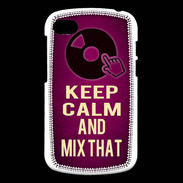 Coque Blackberry Q10 Keep Calm and Mix That Rose