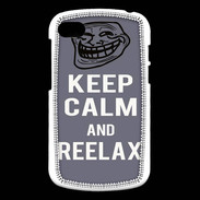 Coque Blackberry Q10 Keep Calm and Reelax Gris