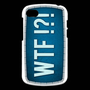 Coque Blackberry Q10 WTF bleu ZG