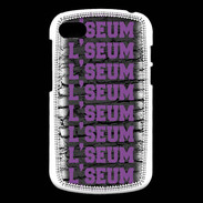 Coque Blackberry Q10 L'seum violet
