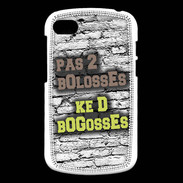 Coque Blackberry Q10 Pas 2 bolosses sur fond en brique