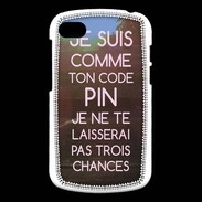 Coque Blackberry Q10 Code pin rose ZG