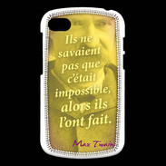 Coque Blackberry Q10 Ils ne savaient pas ZG