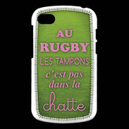 Coque Blackberry Q10 Rugby Tampons ZG