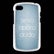 Coque Blackberry Q10 Sexo Apéro Dodo Bleu ZG