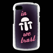 Coque Blackberry Q10 In Mushrooms We trust Rouge ZG
